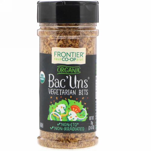 Frontier Natural Products, オーガニック バカンス, ベジタリアンビッツ, 2.47 オンス (70 g)