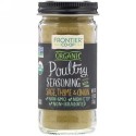 Frontier Natural Products, Organic Poultry Seasoning With Sage, Thyme & Onion, 1.20 oz (33 g) (Discontinued Item)