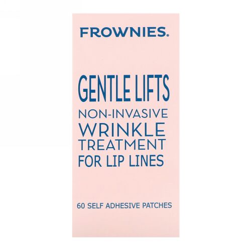 Frownies, ジェントルリフト、リップライン用トリートメント、自己接着性パッチ60枚