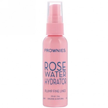 Frownies, ローズ・ウォーター・ハイドレータースプレー, 2 オンス (59 ml)