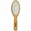Fuchs Brushes, アンバサダーヘアブラシ、 木製、 大、 楕円/スチールピン、 ブラシ1本
