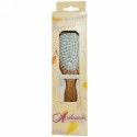 Fuchs Brushes, アンバサダーヘアブラシ、 木製、 大、 楕円/スチールピン、 ブラシ1本