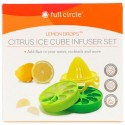 Full Circle, Lemon Drops, Citrus Ice Cube Infuser Set (Discontinued Item)