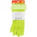 Full Circle, Splash Patrol, Natural Latex Cleaning Gloves, Green, Size M/L