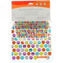 Full Circle, ジップタック、再利用可能なランチバッグセット、絵文字、サンドイッチ用1枚 + スナック用1枚 (Discontinued Item)