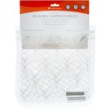 Full Circle, ZipTuck, Reusable Sandwich Bags, Gold Geo, 2 Bags (Discontinued Item)
