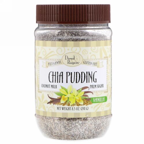 FunFresh Foods, Dowd & Rodgers, Chia Pudding, Vanilla, 8.5 oz (241 g) (Discontinued Item)
