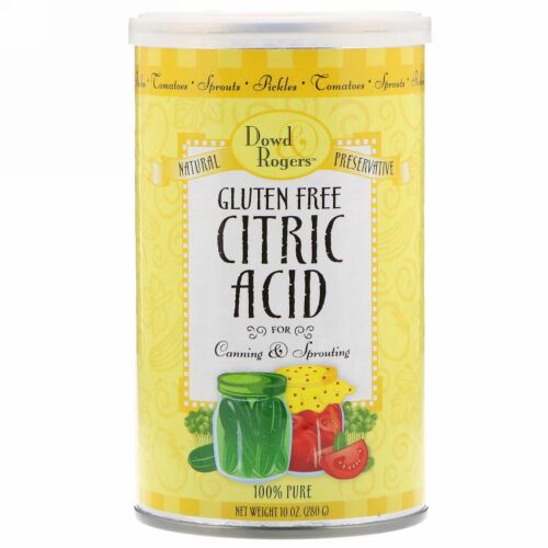FunFresh Foods, Dowd & Rodgers, Citric Acid, 10 oz (280 g) (Discontinued Item)