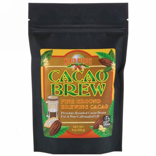 FunFresh Foods, World Berries, Cacao Brew, 8 oz (224 g) (Discontinued Item)