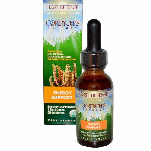 Fungi Perfecti, 冬虫夏草エキス、エネルギーサポート、 1液量オンス(30 ml) (Discontinued Item)
