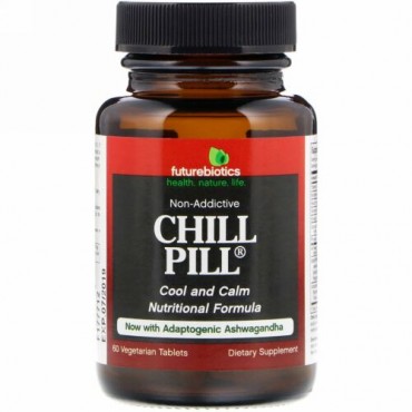 FutureBiotics, Chill Pill, 60 Vegetarian Tablets