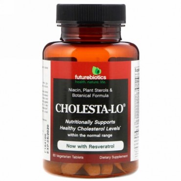 FutureBiotics, Cholesta-Lo, 60 Vegetarian Tablets (Discontinued Item)