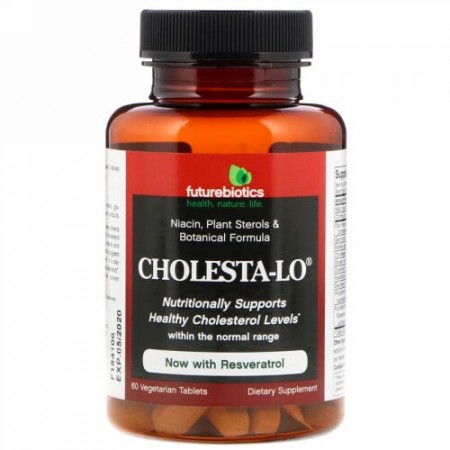 FutureBiotics, Cholesta-Lo, 60 Vegetarian Tablets (Discontinued Item)