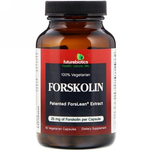 FutureBiotics, フォースコリン、 25 mg、 60 植物性カプセル