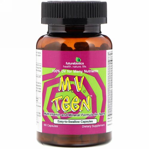 FutureBiotics, M.V. ティーン、180カプセル