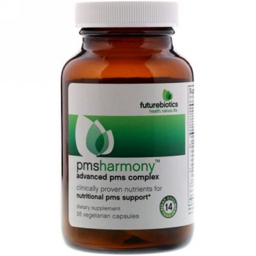 FutureBiotics, PMSHarmony, Advanced PMS Complex, 56 Vegetarian Capsules