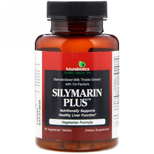 FutureBiotics, Silymarin Plus、植物性タブレット60錠 (Discontinued Item)