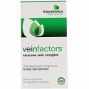 FutureBiotics, VeinFactors, 拡張蛇行静脈複合体, 90粒（ベジタリアンカプセル）