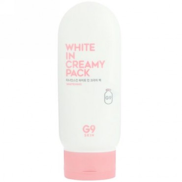 G9skin, ホワイト・イン・クリーミーパック、200 ml (Discontinued Item)
