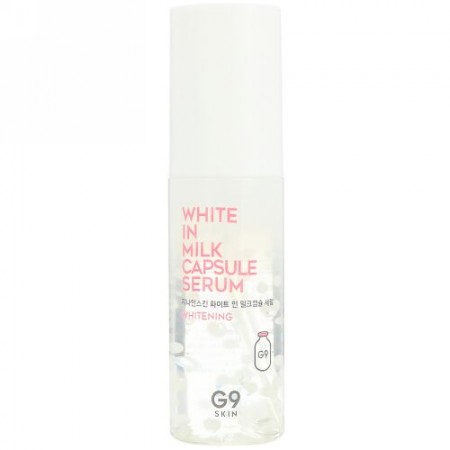 G9skin, ホワイトインミルク、カプセルセラム、50 ml (Discontinued Item)