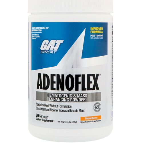 GAT, ADENOFLEX, Melonberry, 13.8 oz (390 g)  (Discontinued Item)