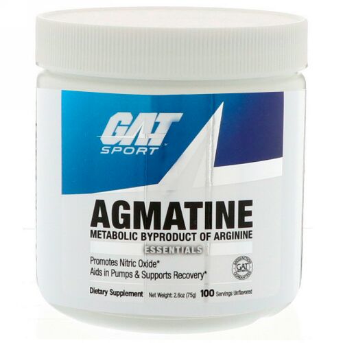 GAT, Essentials、アグマチン、フレーバー無パウダー、2.6 oz (75 g)