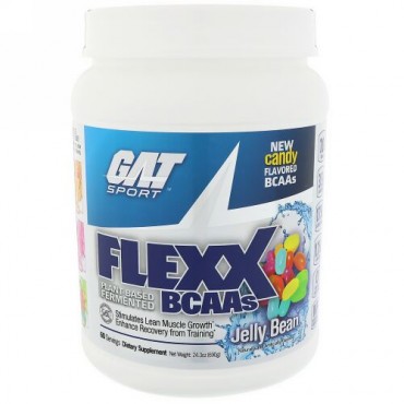 GAT, フレックスBCAA、ゼリービーン、24.3オンス (690 g) (Discontinued Item)