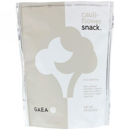 Gaea, カリフラワースナック、2.8 oz (80 g)