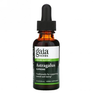 Gaia Herbs, オウギ スプリーム、1 fl oz (30 ml) (Discontinued Item)
