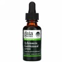 Gaia Herbs, エキナセア ゴールデンシール スプリーム、アルコールなしのエキストラクト、1 fl oz (30 ml)