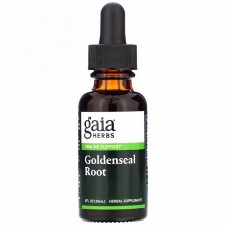 Gaia Herbs, ゴールデンシールルート、 1 fl oz (30 ml)