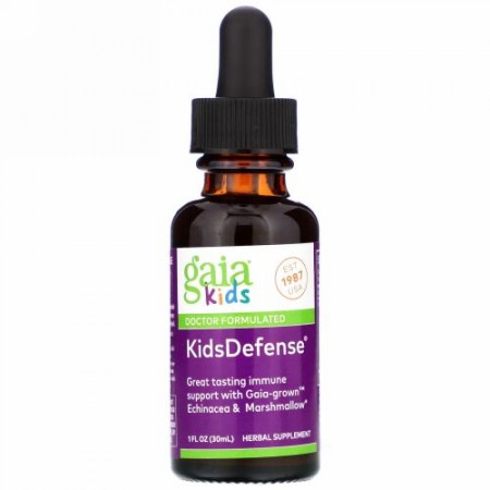 Gaia Herbs, キッズディフェンス、30ml（1fl oz） (Discontinued Item)