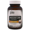 Gaia Herbs, キノコ + ハーブ, 精神的明快さ, 60ビーガンカプセル (Discontinued Item)