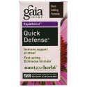 Gaia Herbs, クイックディフェンス, 20植物性液体フィトカプセル (Discontinued Item)