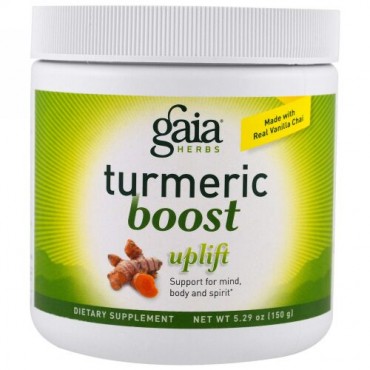 Gaia Herbs, ターメリックブースト、健康促進、5.29 oz (150 g) (Discontinued Item)