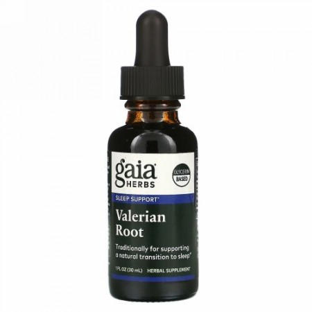 Gaia Herbs, バレリアン（根）、30ml（1液量オンス）
