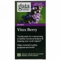 Gaia Herbs, バイテックスベリー、ビーガンLiquid Phyto-Caps（液体フィトキャップ）60粒