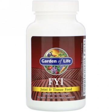 Garden of Life, FYI, Joint & Tissue Food, 90 Caplets