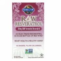 Garden of Life, RAW Resveratrol（未加工レスベラトロール）、350mg、ビーガンカプセル60粒
