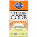 Garden of Life, Vitamin Code（ビタミンコード）、未加工ビタミンC、500mg、ビーガンカプセル120粒