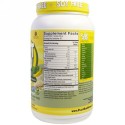 Genceutic Naturals, プラントヘッド プロテイン、 バナナ、 1.8 lb (810 g) (Discontinued Item)