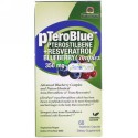 Genceutic Naturals, pTeroBlue (pテロブルー)、プテロスチルベン + レスベラトロール、350 mg、60 V-キャップ (Discontinued Item)