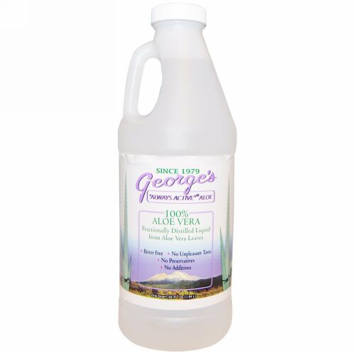 George's Aloe Vera, 100% アロエベラ液汁、32 液量オンス (.94 l) (Discontinued Item)
