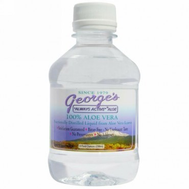 George's Aloe Vera, 液体　100% アロエベラ, 8 fl oz (Discontinued Item)