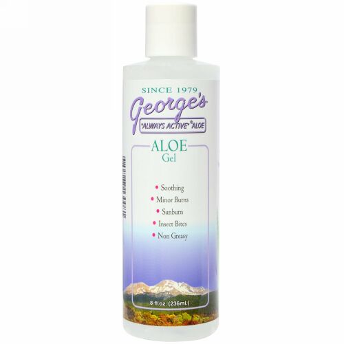 George's Aloe Vera, アロエジェル, 8 液量オンス (236 ml) (Discontinued Item)