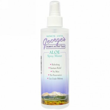 George's Aloe Vera, アロエ スプレーミスター, 8 fl oz (236 ml) (Discontinued Item)