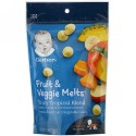 Gerber, グラデュエイツ、Fruit & Veggie Melts（フルーツ＆ベジメルツ）、本物のトロピカルブレンド、生後8か月以上のハイハイ期、28g（1.0オンス）