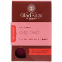 GladRags, カラフルデイパッド、再利用可能、普通の日、3パック (Discontinued Item)