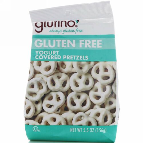 Glutino, ヨーグルトカバードプレッツェル、 グルテンフリー、 5.5オンス (156 g) (Discontinued Item)