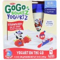 GoGo SqueeZ, YogurtZ、ストロベリー、4ポーチ、各3オンス (85 g) (Discontinued Item)